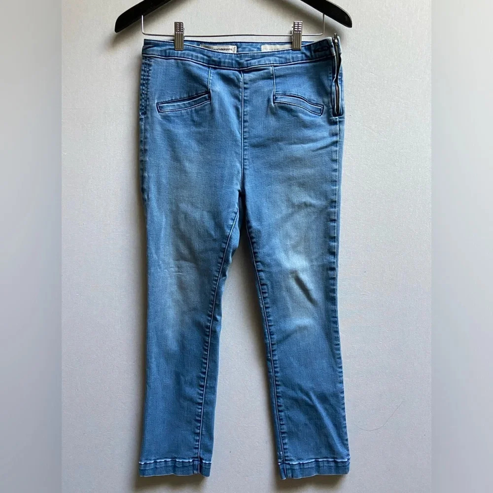 Pilcro and the Letterpress Anthropologie high rise denim leggings Sz 29